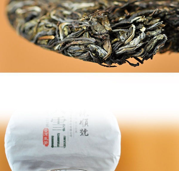 Da Xueshan Puerh Raw Tea 357g Yunnan Lincang Puerh Raw Tea