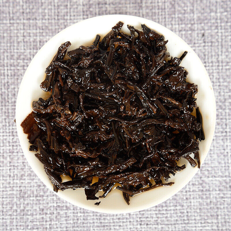 HelloYoung Yunnan Pu'er Ripe Tea Cake Pu'er Ripe Tea 357g Golden Bud Tea Cake