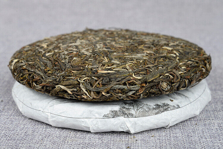 HelloYoung Yunnan Pu'er Raw Tea 357g Nannuo Raw Tea Cake Pu'er Raw Tea Cake 357g南糯生饼 普洱生茶饼