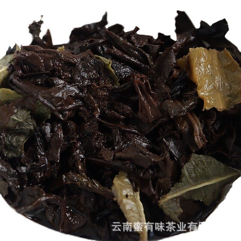 500g Yunnan Ripe PuEr Tea Lotus Leaf Flavor Mini Tuo Tea Rich Aroma