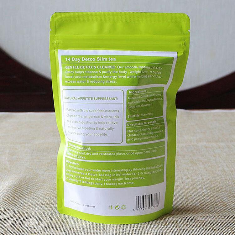 Premium Fat Burner & Slimming Weight Loss Blend Organic 14-Day Detox Tea