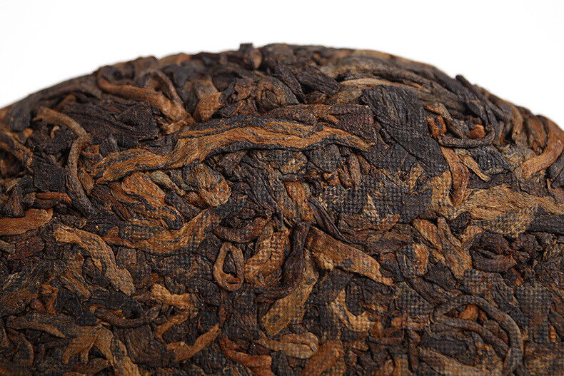 HelloYoung 100g Yunnan Raw Material Puerh Cake Tea Golden Bud Small Cake Palace Ripe Tea