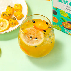 HelloYoung China Vitamin C Lemon Passion Fruit Instant Fruit Tea Kumquat-Passion Fruit Tea