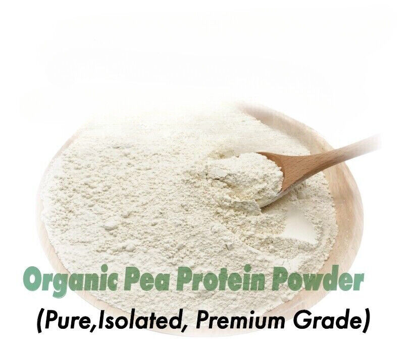 HELLOYOUNG 100% Organic Pure Pea Protein Isolate Powder 2KG--No Flavour,No Sugar Main image