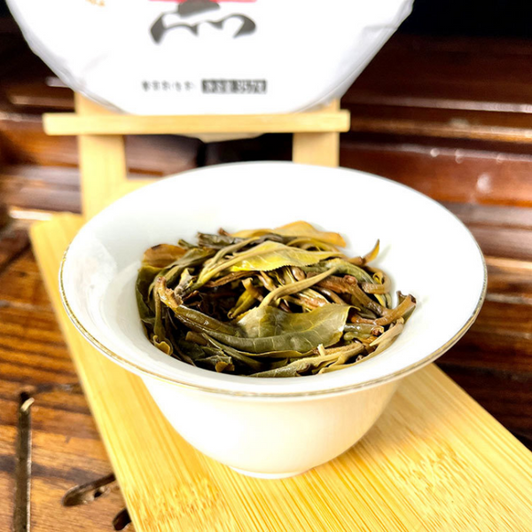 HelloYoung 357g Mahei Gushu Pu'er Tea First Spring Pu'er Raw Tea Yiwu Old Gushu Tea Cake