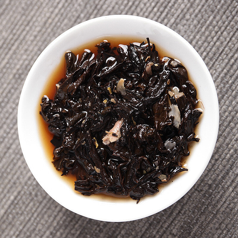 Yunnan Puerh Tea Golden Rose Tuo Tea Puerh Ripe Tea 500g Bulk