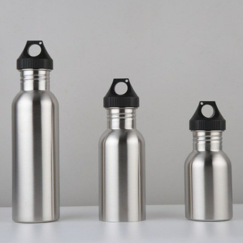 Stainless Steel Kettle Portable Water Bottles Sports Outdoor Travel Drinkware