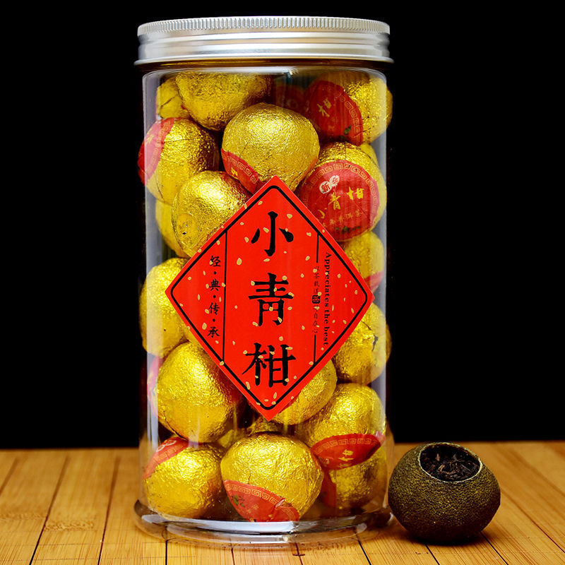 Aged Tea with Dried Tangerine Peel Gift Box Mini Tangerine Pu-erh Tea Yunnan