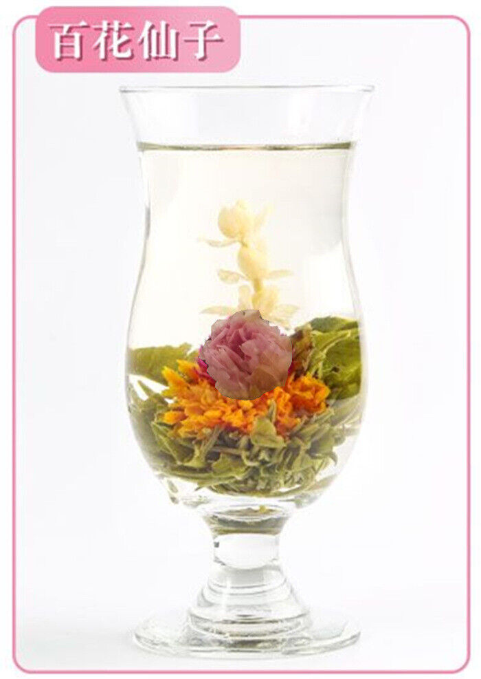 Artistic Tea Jasmine Globe Amaranth Marigold Blossom Tea Flower Tea Ball 20pcs Secondary image