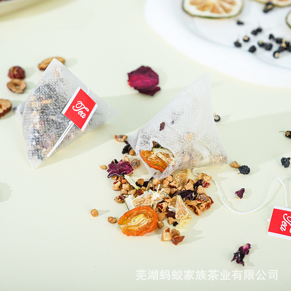 HelloYoung Flower Tea Mulberry Lily Poria Cocos Tea Cili Lemon Tea Flower Grass