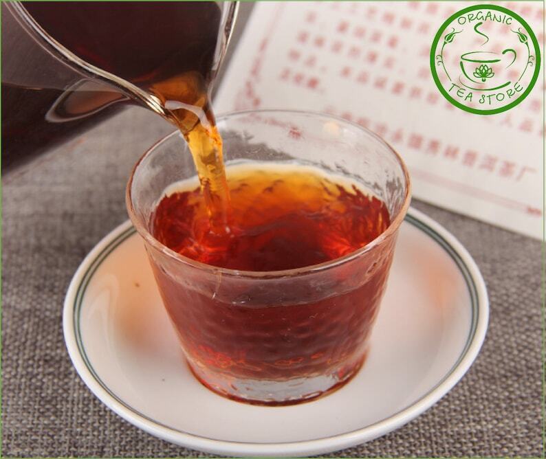 Old Chinese Puerh Tea Pur-erh  Cake 357g Chinese Tea Ripe Puer Puerh Gift