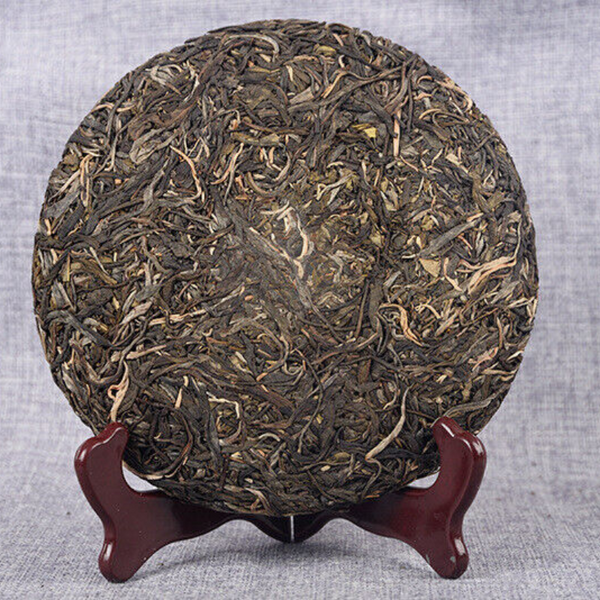 Cake Tea 357g/12.59oz Organic Green Tea Yiwu Spring Tea Beneficial Health Tea