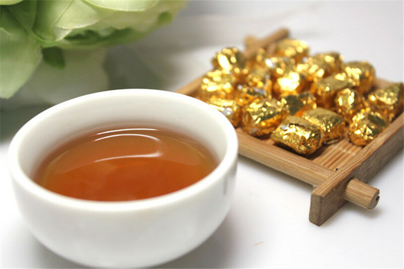 HelloYoung 30 Pcs 30g Puer Tea Ripe Cha Gao Cream Puerh Cooked Pu'er Yunnan Shu Green Food Secondary image