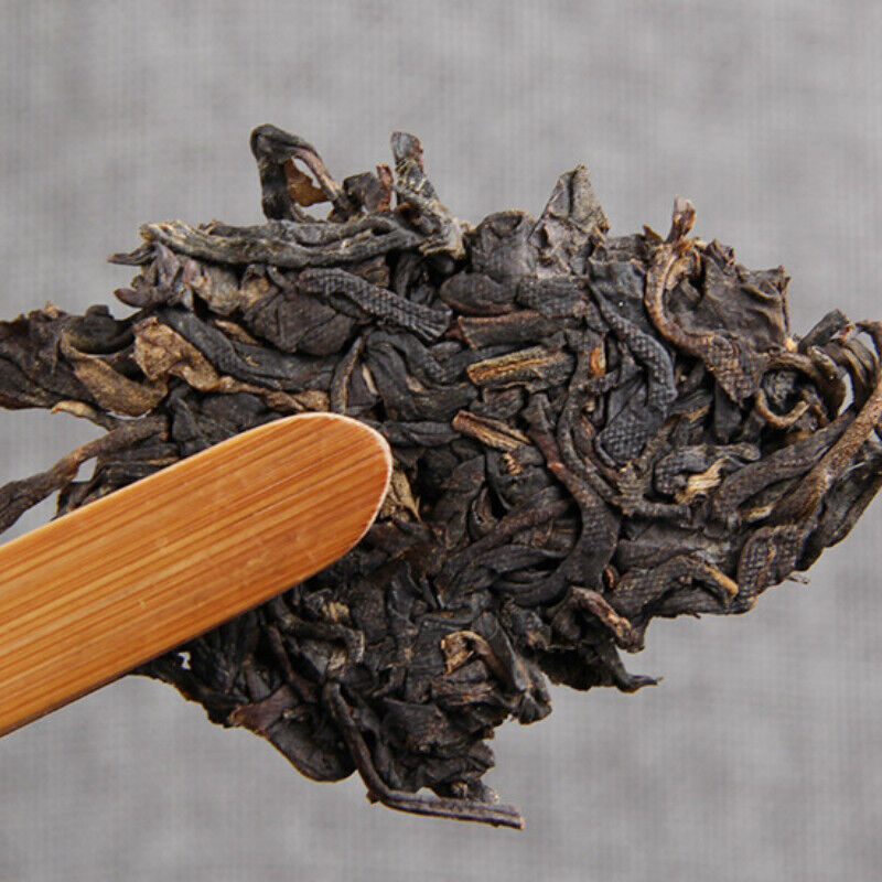 HelloYoung Big Leaf Pu-erh Green Tea Cake Health Care Natural 400g Yunnan Old Pu'er Raw Tea