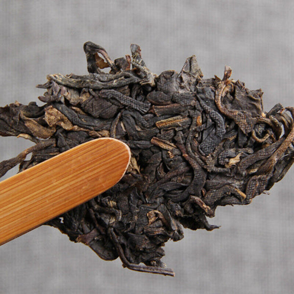 HelloYoung Big Leaf Pu-erh Green Tea Cake Health Care Natural 400g Yunnan Old Pu'er Raw Tea