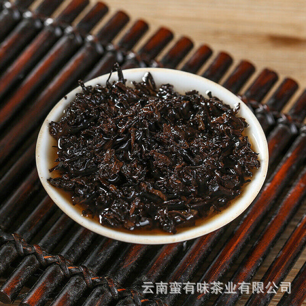 Puerh Ripe Tea Dry Warehouse Ripe Tea Menghai Palace Ripe Tea 357g