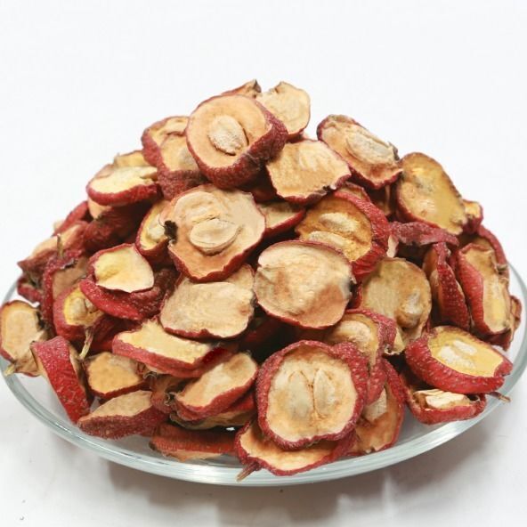 HelloYoung New Stock Dried Hawthorn Hawthorn Slices Kernel-less Hawthorn Rings Dried 500g