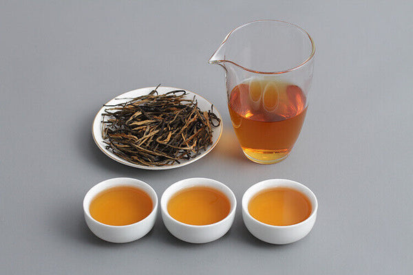HelloYoung 500g Yunnan Dian Hong JD58 raw material Pine needles One bud one leaf (No.1)