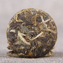 HelloYoung 200g Cha Tea Top Bamboo Shell Packaging Pu'er Tea Organic Alpine Tree Tea 勐海味生茶