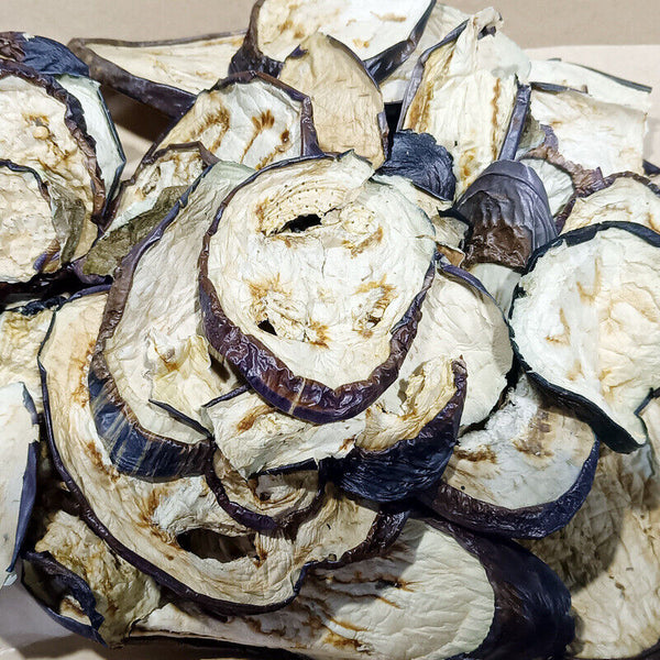 Dried Eggplant Slices Strips Dehydrated Vegetable Sun Dried Farm Produce