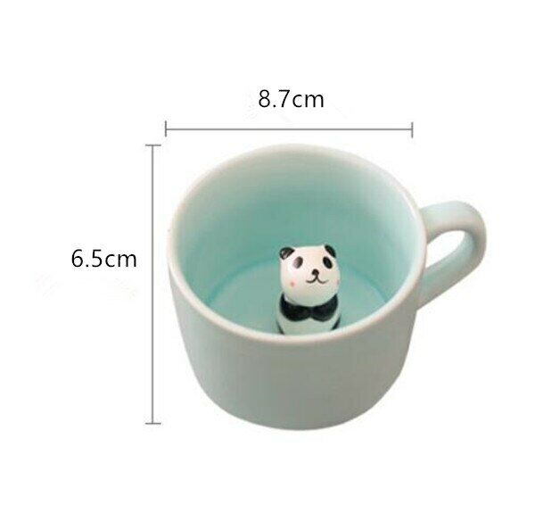 Mugs Cute Animal Coffee Milk Tea Cup New Arrive Creative Cartoon Ceramic Mugs