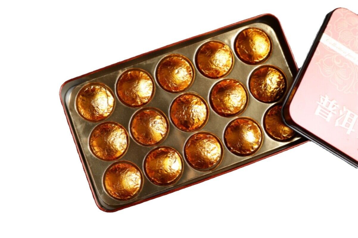 HelloYoung 75g 15pcs/box Yunnan Nuo Xiang Tuo tea boxed Pu'er Tuo tea Nuo Xiang Tuo tea