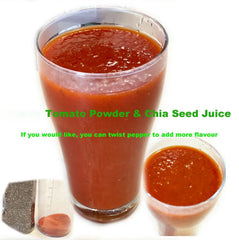 HELLOYOUNG 100% Pure Tomato Powder 2KG - Fresh Red, Tasty Flavour