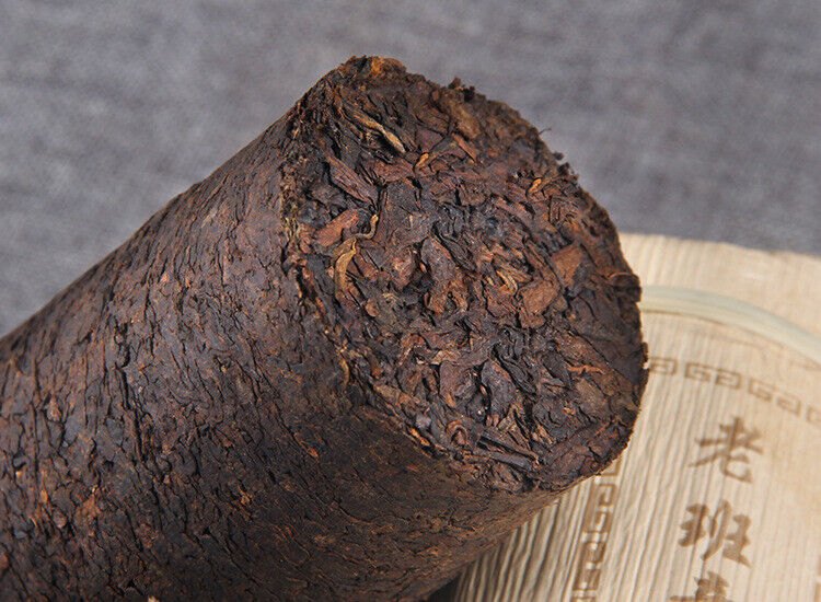 HelloYoung 500g Aged Old Banzhang Ancient Tree Tea Leaves Yunnan Pu'er Ripe Tea Column