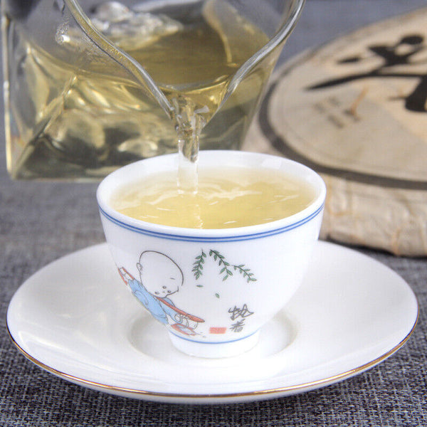 Green Tea 400g Pu-erh Cha Tea Da Xueshan Zhi Zi Tea Health