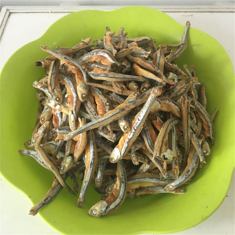 100% Natural Dried Salted Fish Organic Sea Food 250g/8.8oz