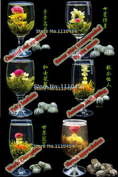 Herbal Tea Floral Fragrant Green Tea 130g 16 Kinds Handmade Blooming Flower Tea