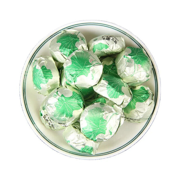 Yunnan Lotus Leaf Pu'er Ripe Tea 500g Scented Tea Xiaotuo Tea Herbal Tea
