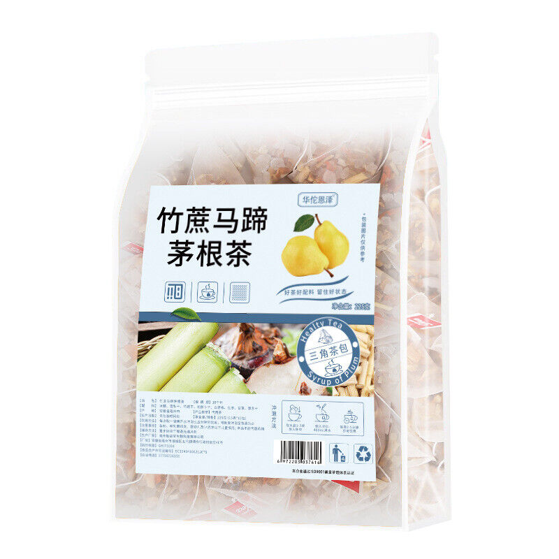 HelloYoung Bamboo Cane and Horsetail Thatch Tea No-boil Triangle Bag Tea 225g/15 Sachets
