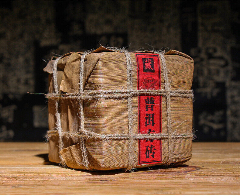 HelloYoung Natural Yunnan Pu'er Raw Tea Brick 500g Pu'er Raw Tea Brick Healthy Drink