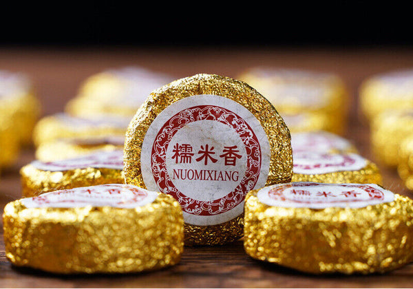 500 grams Yunnan Glutinous Fragrant Xiao Tuo Tea Pu'er Ripe Tea Small Jade Cake
