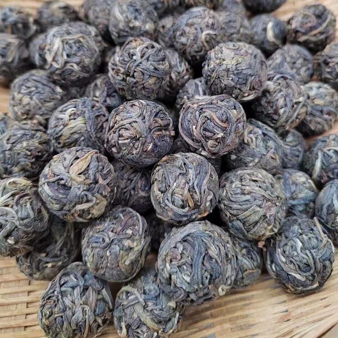 HelloYoung Longzhu Puerh Tea Mint Hetang Pu-erh Tea Raw Tea 500g 7g/pcTea Pu-erh Tea