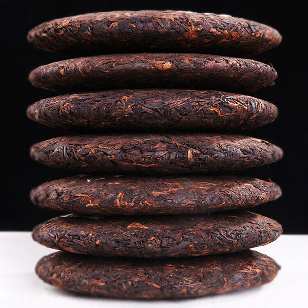Pu-erh Ripe Tea Cake Pu'er Ripe Tea 357g Pu'er Tea Cake Ripe Pu
