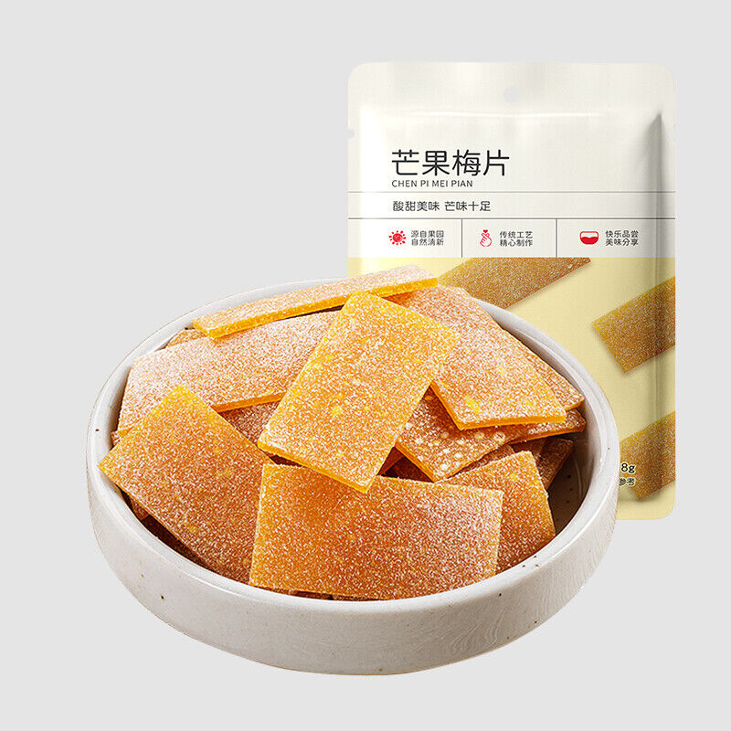 Japanese Style Plum Slices Natural Flavor Snacks Small Pack