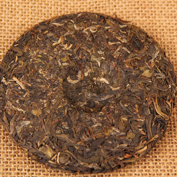 HelloYoung Pu'er Tea Cake Icelandic Ancient Icelandic Sweet Seven-seed Puer Raw Tea 100g