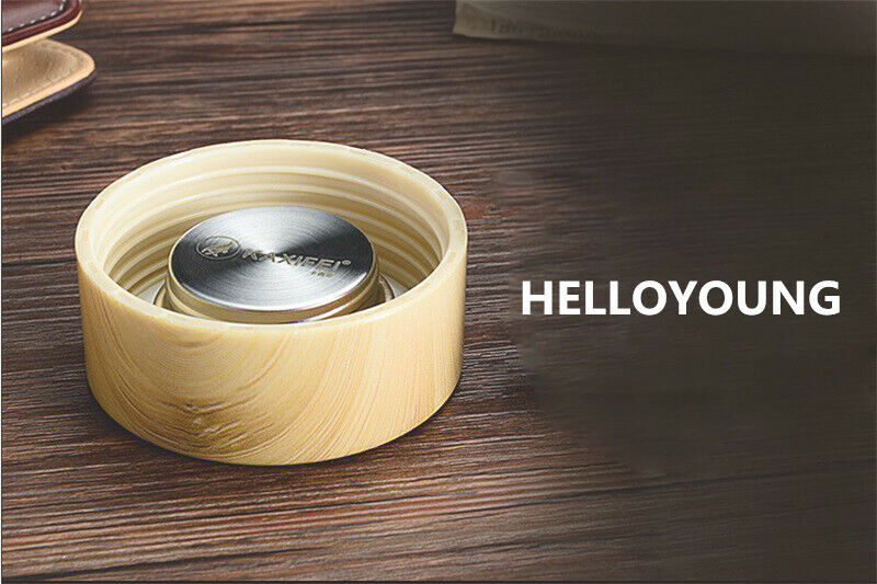 Portable Glass Tea Water Bottle Stainless Steel Filter Bottle Tumbler Drinkware