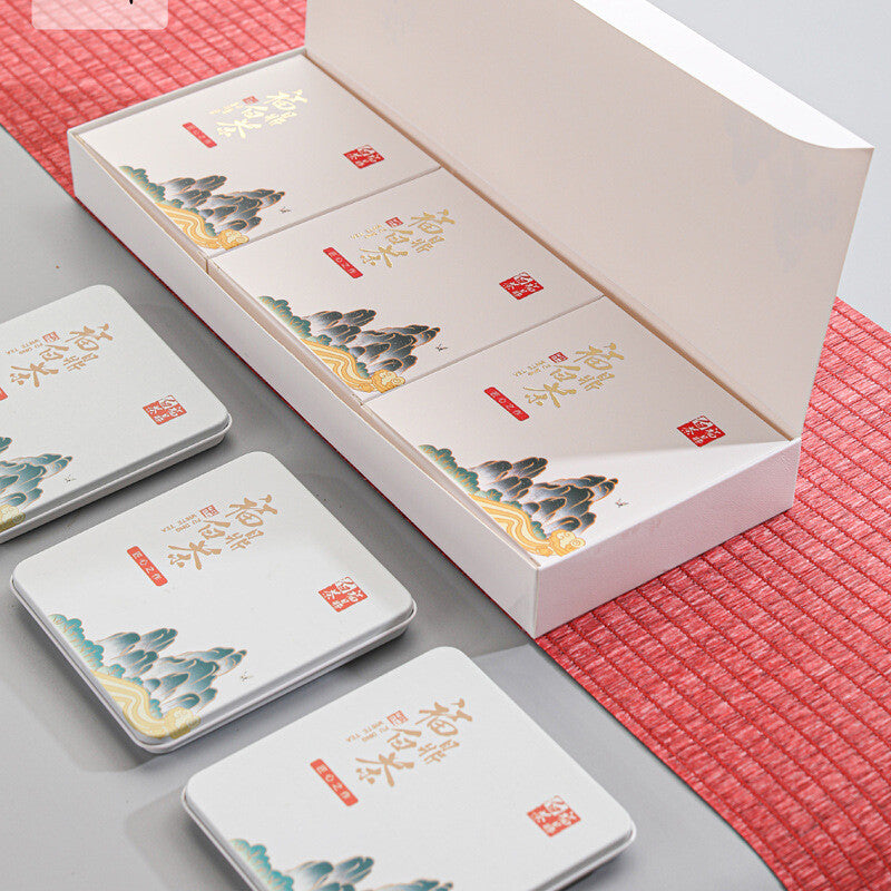 Fuding White Tea Small Square 2018 Shou Mei Old White Tea One 6 Small Boxes Main image