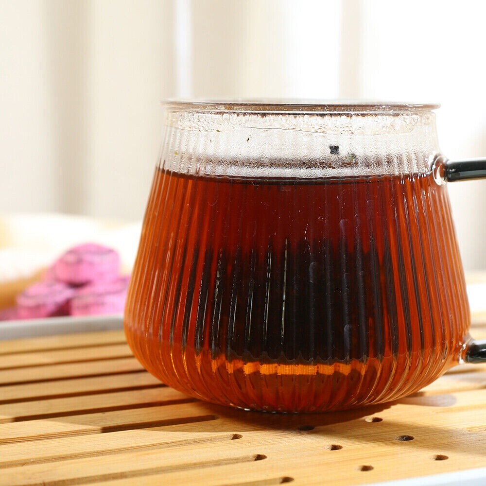 Laocang 2015 Ripe Puerh Mini Tuocha 100g Double Rose Flavor Aged Shu Puer