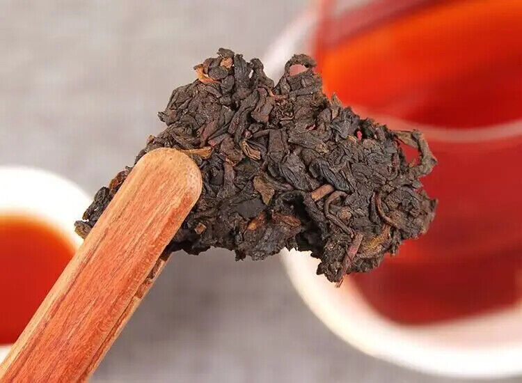 Strong Taste Puer Tea Chinese Yunnan Fenghuang Compressed Fermented Shu Pu 100g