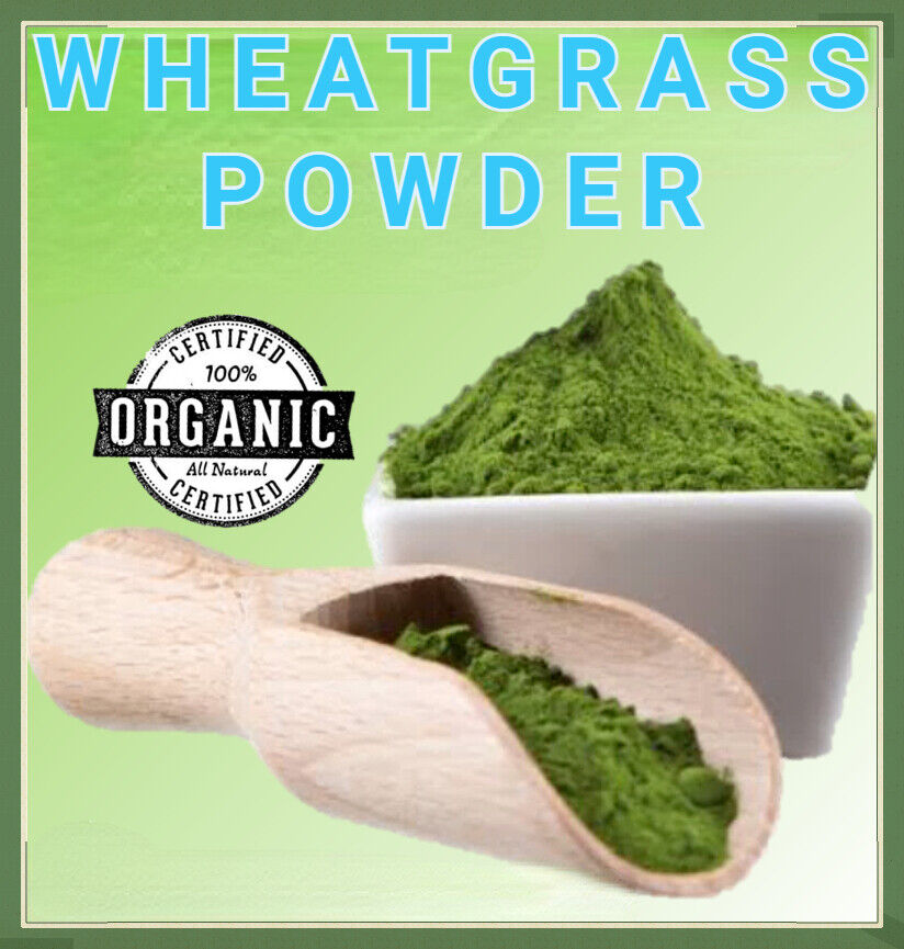 ORGANIC WHEATGRASS POWDER - Wheat Grass Premium Grade - Detox & Wellness Main image