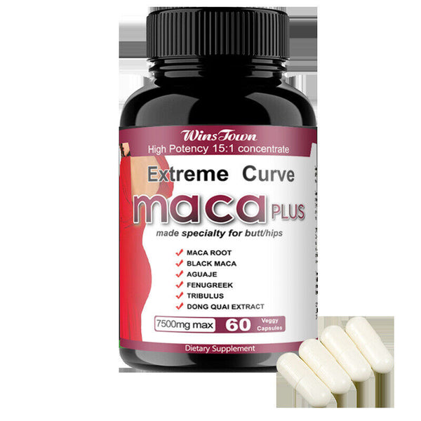 MACA ROOT 7500 MG capsules ( lepidum mayenil ) 7500 mg 60 count organic vitamins