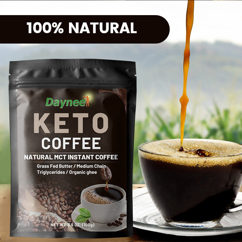 Keto Kaffee für Gewichtsverlust – Schlanker Diät Kaffee, Instant-Pulver