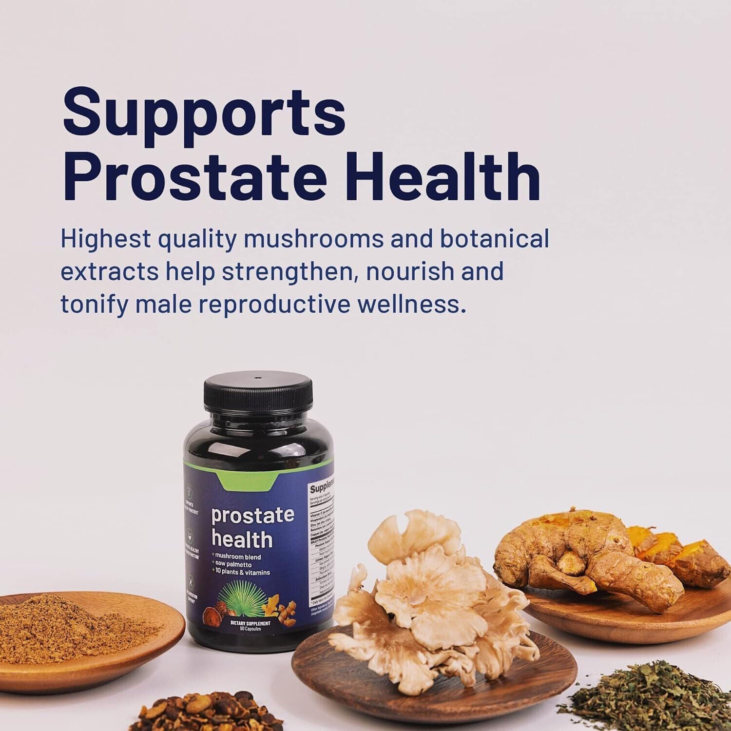 Prostate Health Capsules Natural Support for Men’s Wellness 60 Count