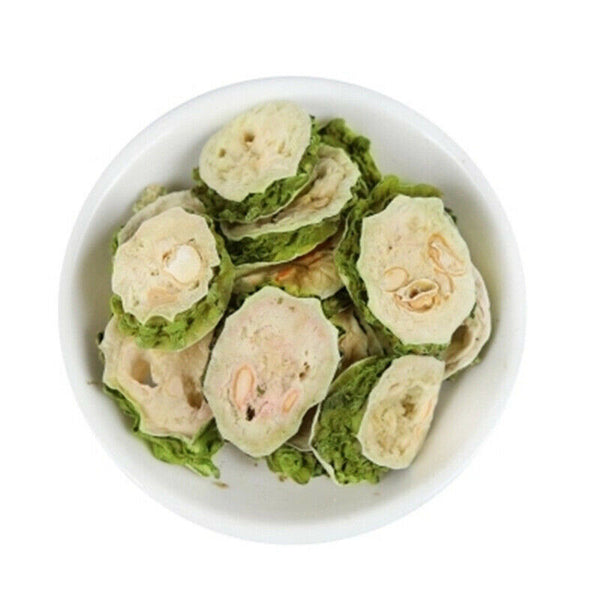 HelloYoung 100%Natural Organic Dried Bitter Melon Slices KuguaEcology Tea Bitter Melon Tea