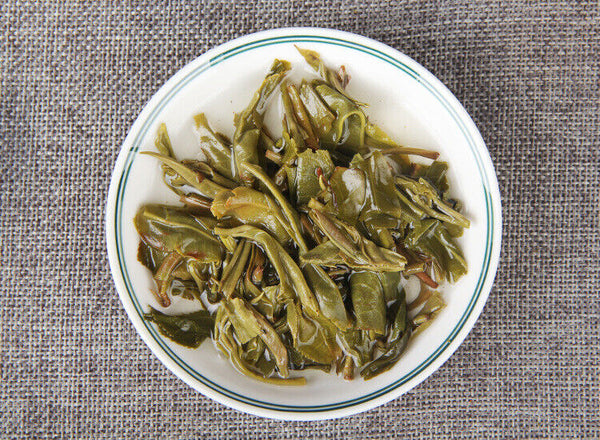 HelloYoung 357g Ancient Tree Puerh Raw Tea Cake Traditional Handmade Puerh Material