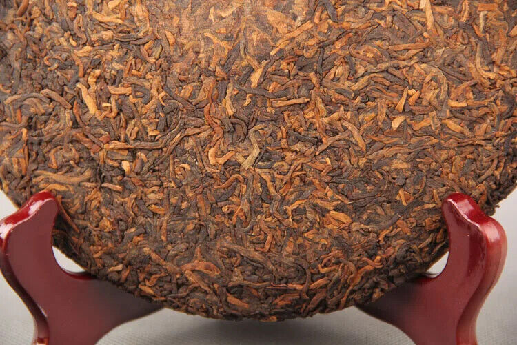 357g Fermented Puerh Chinese Famous Yunnan Shu Puerh Royal Golden Buds Tea Cake